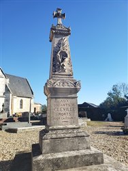 Le monument aux morts<br>Cléville